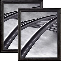 2 Pack: Craig Frames Wiltshire 200 Ebony Picture Frame