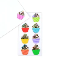 Shaker Cupcake Stickers by Recollections™