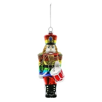 6.5" Pride Nutcracker Glass Ornament by Ashland®