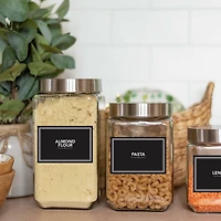 RoomMates Chalk Pantry Labels Peel & Stick Wall Decals