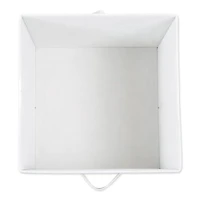 DII® 11" Black Herringbone Storage Cube, 2ct.