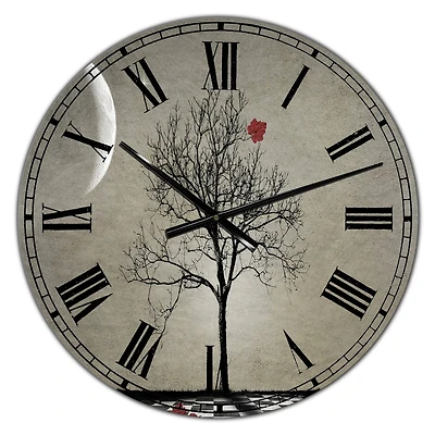 Designart Inevitable Cottage Wall Clock