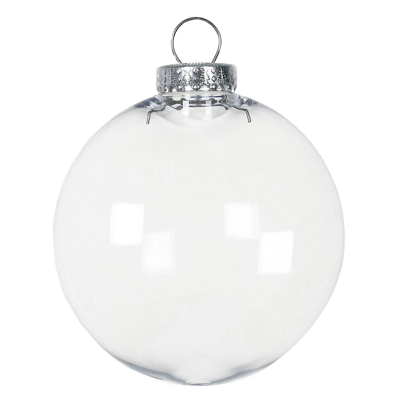 4.75" Clear DIY Plastic Disc Ornament by Make Market®