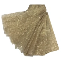 Gold Glitter Pre-Cut Tulle Strips by Celebrate It™