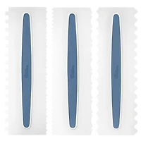 Wilton™ 3-Piece Icing Smoother Comb Set