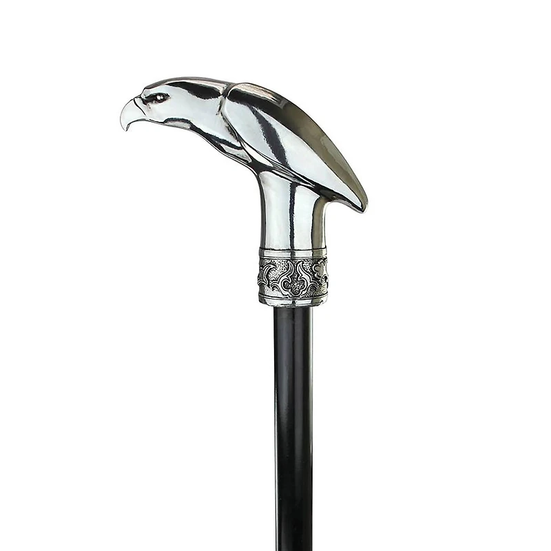 Design Toscano Dragonsthorne Collection 38" Piercing Presence Eagle Walking Stick
