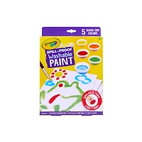 Crayola® Spill-Proof Washable Paint Set
