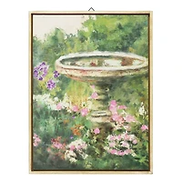 14.5" Fountain Wall Art in Natural Frame by Ashland®