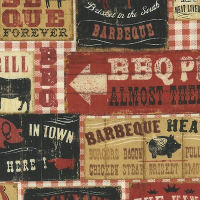 Robert Kaufman BBQ Cotton Fabric
