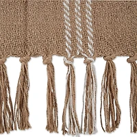 DII® Stone & Off White Modern Farmhouse Plaid Throw