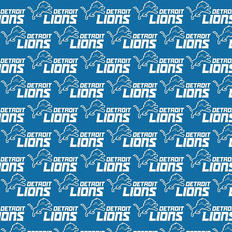 NFL Detroit Lions Cotton Fabric