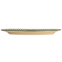 Hello Honey® 16.5" Garden Tapestry Stoneware Platter