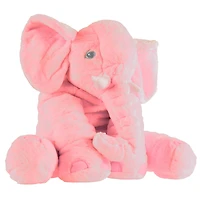 Toy Time Pink Stuffed Elephant Plush Friend