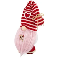 19" Pink Plush Bow & Arrow Valentine's Day Gnome