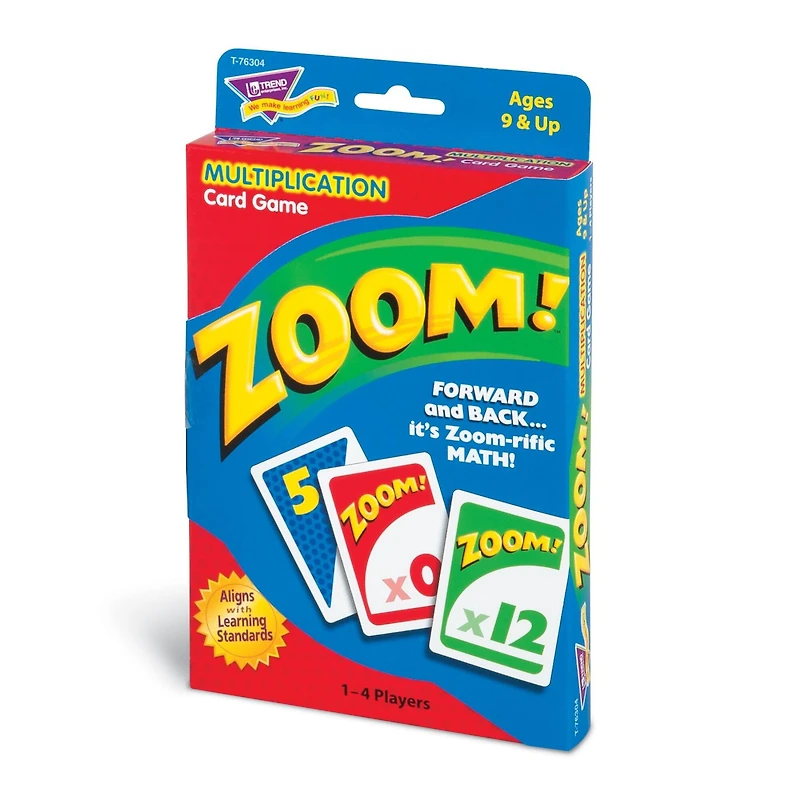 Trend Enterprises® Zoom!™ Multiplication Card Game