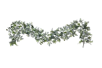 6ft. Green Lambs Ear Garland