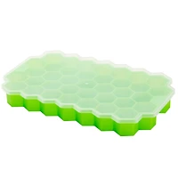 Mind Reader Green Honeycomb Silicone Freezer Tray, 4ct.