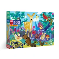 eeBoo Life on Earth 100 Piece Puzzle