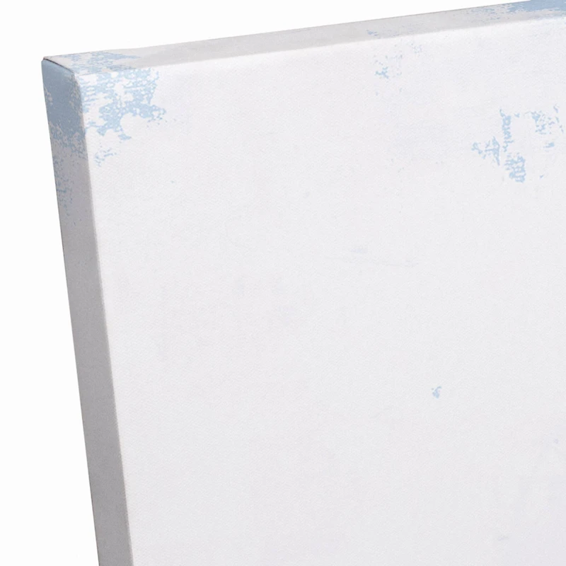 Light Blue Horse 36" x 24" Canvas Wall Art