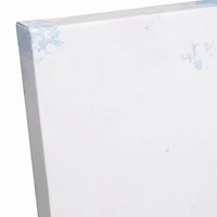 Light Blue Horse 36" x 24" Canvas Wall Art