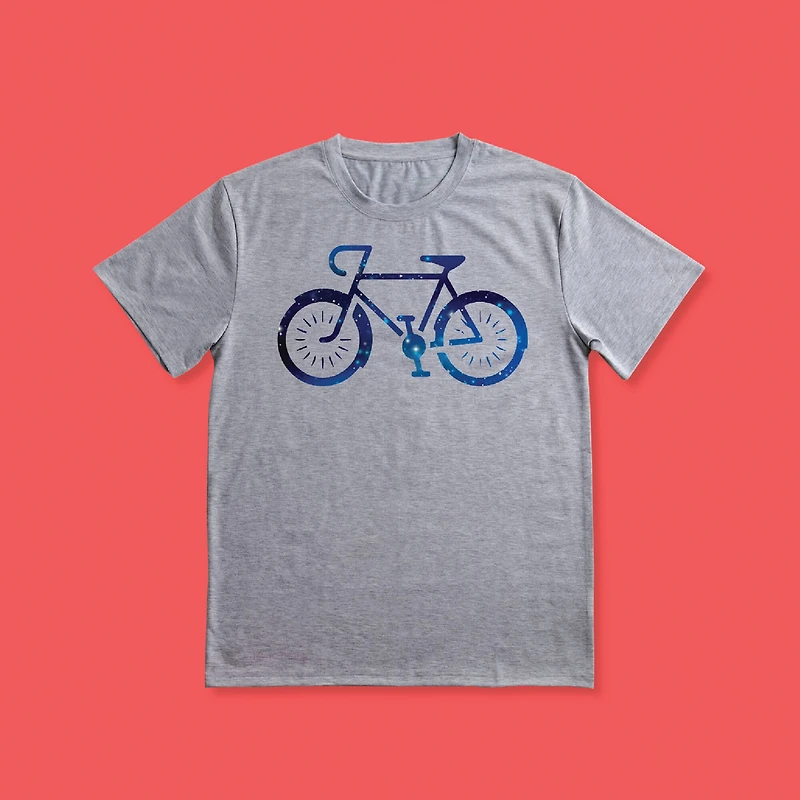 Cricut® Gray Unisex Crew Neck T-Shirt Blank