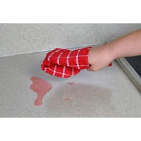 DII® Red & White Windowpane Terry Dishcloths, 6ct.