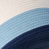 Honey Can Do Blue Ombré Nesting Cotton Rope Storage Basket Set