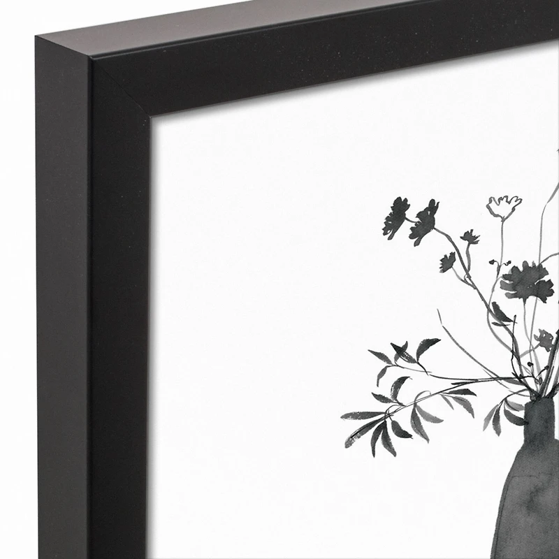 Imperfection is Beautiful 12" x 12" Black Framed Canvas