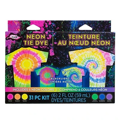 Tulip® 6 Color Neon Tie Dye Kit
