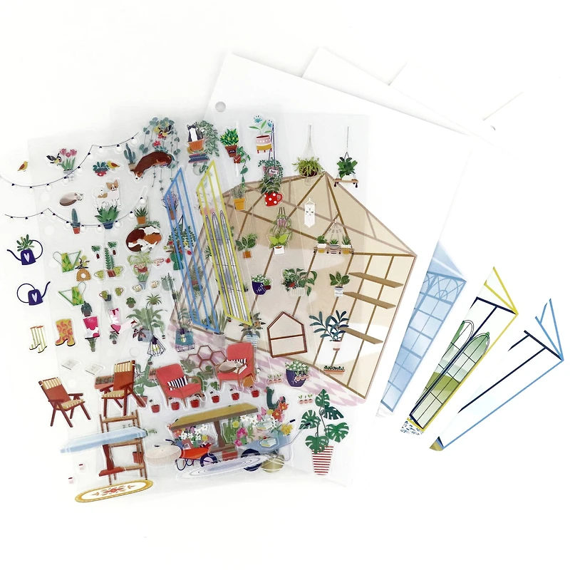 Greenhouse Sticker Scene Kit by Recollections™