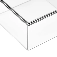 24 Pack: 4" x 4" Clear Stacking Storage Tray by Simply Tidy™