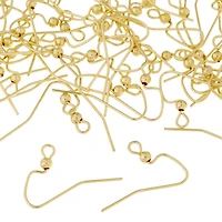 Fishhook Earring with Ball by Bead Landing