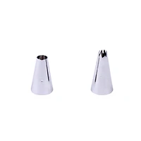 Round & Open Star Tip Set by Celebrate It™