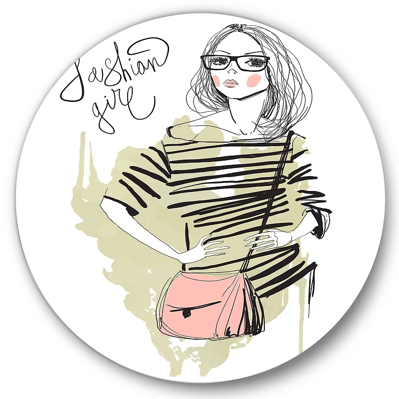 Designart - Trendy Fashion Girl