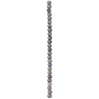 12 Pack: Blue & Brown Ceramic Round Beads, 8mm by Bead Landing™
