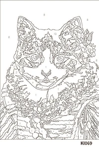 Royal Kitty Paint-by-Number Framed Mini by Artist's Loft®