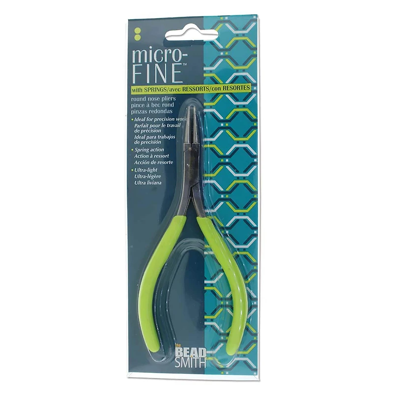 The Beadsmith® Micro-Fine™ Round Nose Pliers