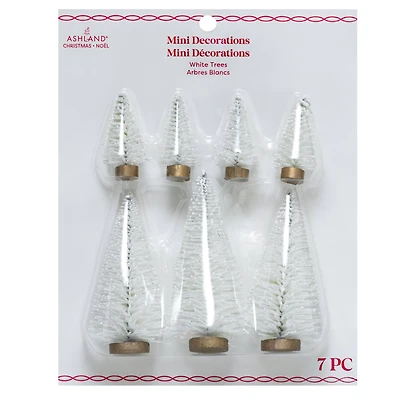 Mini White Tree Decoration Set by Ashland®