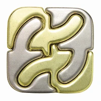 Hanayama Square Level 6 Cast Puzzle