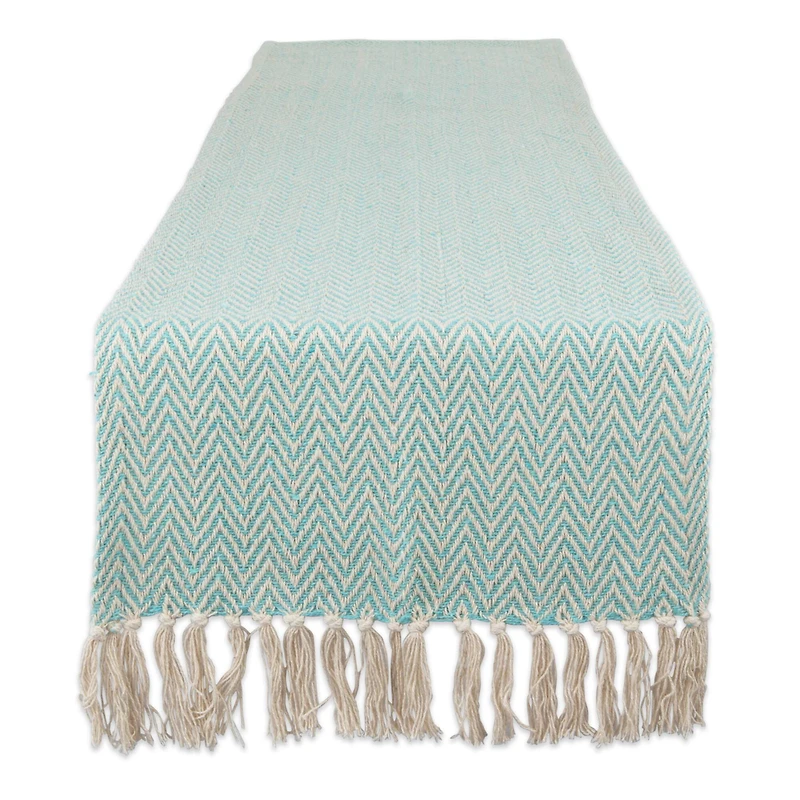 DII® 108" Handloom Chevron Table Runner