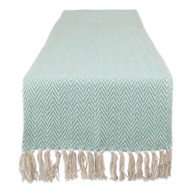 DII® 108" Handloom Chevron Table Runner