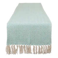 DII® 108" Handloom Chevron Table Runner