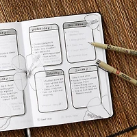 Micron® Fine & Bold Line Cool Gray Pen Set