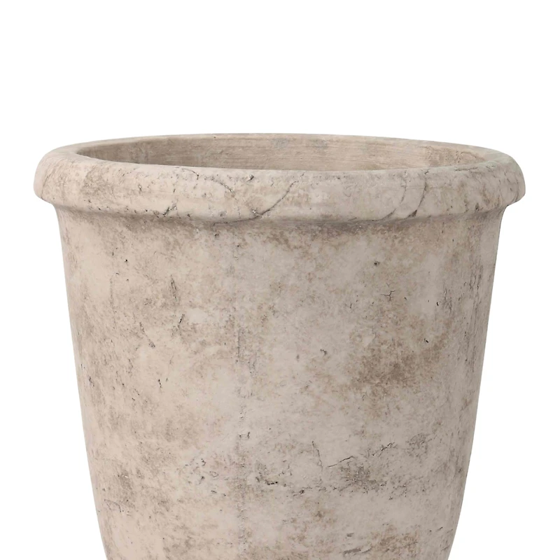 10" Gray Ceramic Urn Pot by Ashland®