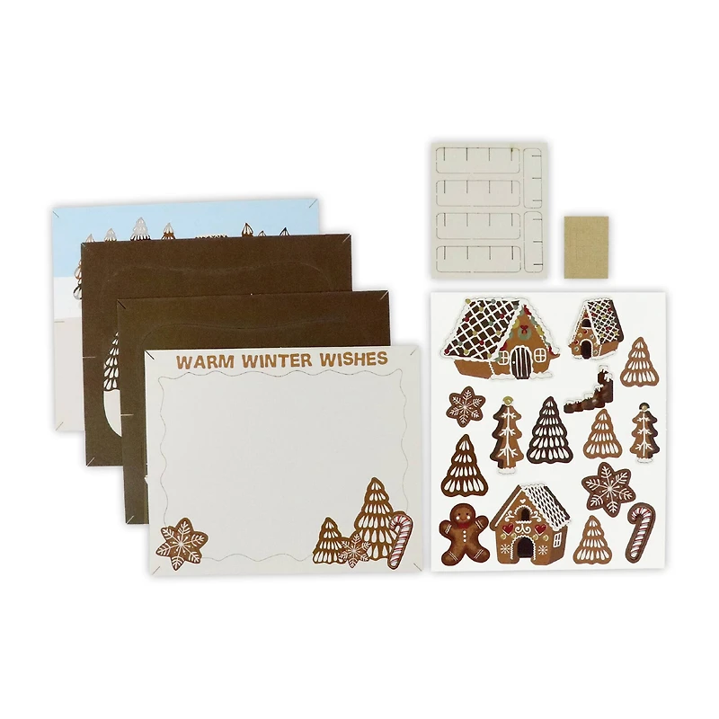 Gingerbread Forest Paper Diorama Kit by Recollections™