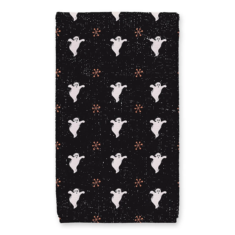 Retro Ghost Boo Tea Towel Set