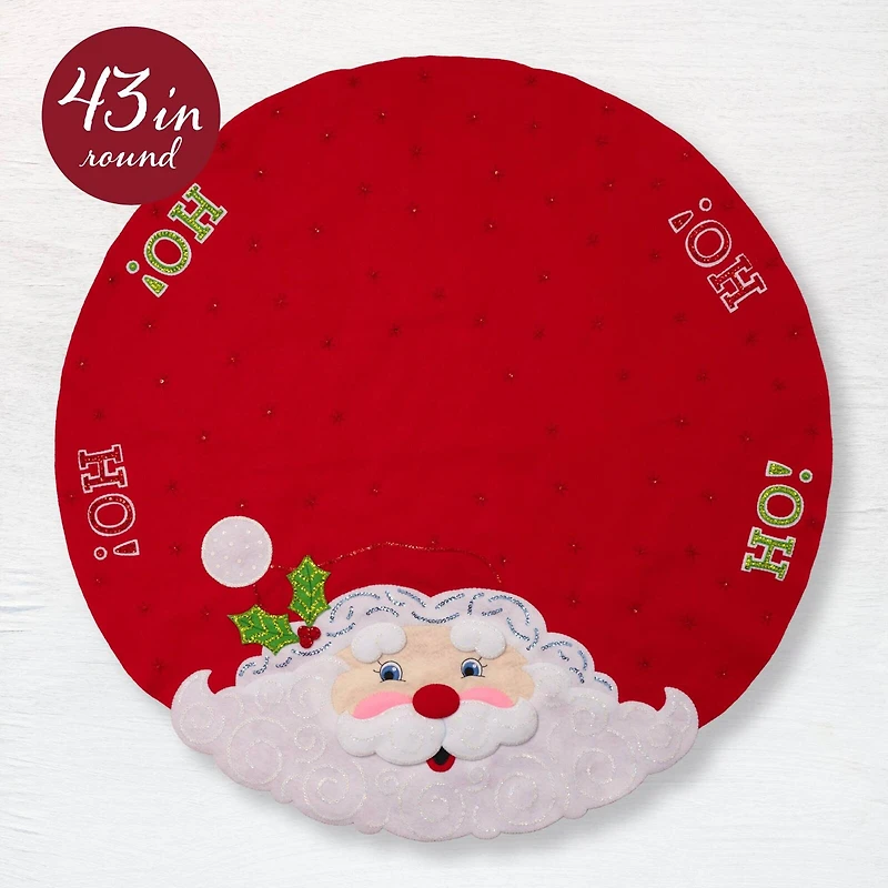 Bucilla® Jolly Santa Felt Tree Skirt Kit