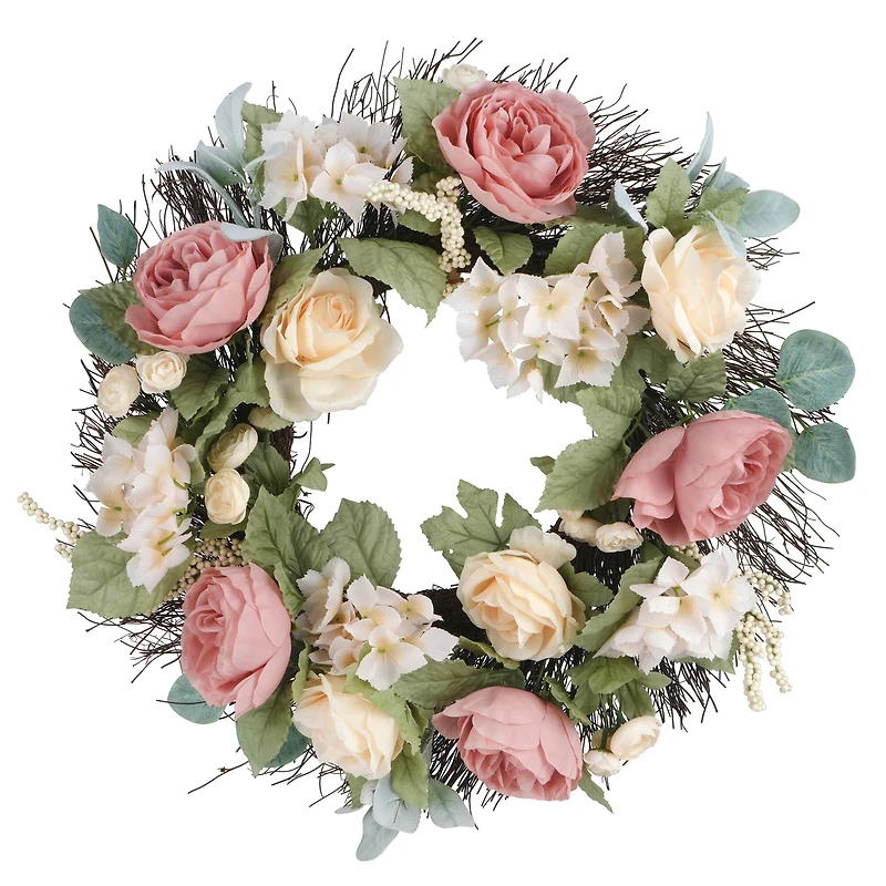 22" Rose Wreath by Ashland®
