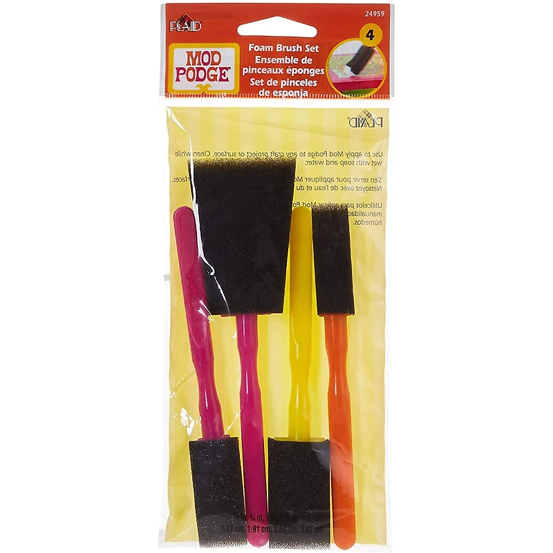 Mod Podge® Foam Brush Set
