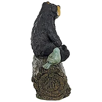 Design Toscano 13" Best Bear Buddies Garden Statue